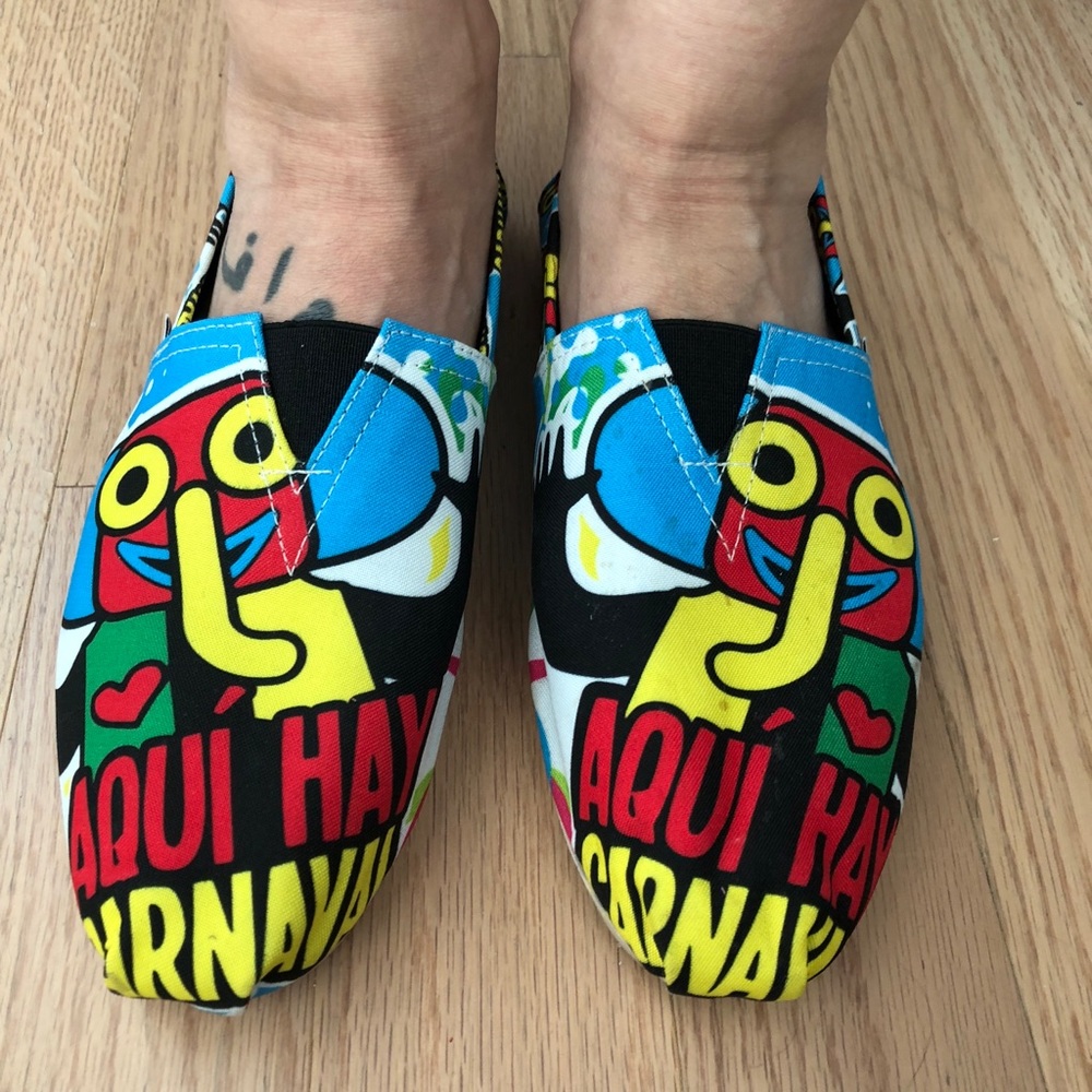 Barranquilla carnival Tom Style loafers size 9